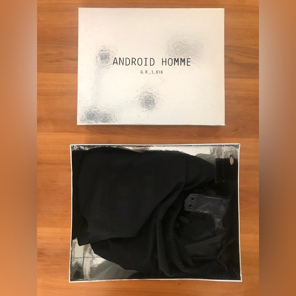 SKINGRAFT X ANDROID HOMME/ Black Black Grid 

Men’s Size 9 - Picture 3 of 14